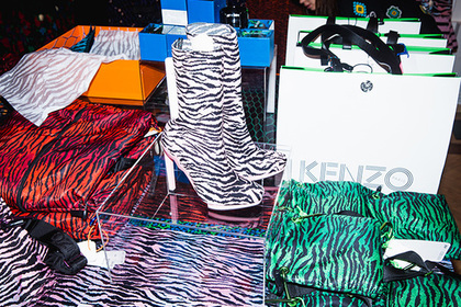 Коллекцию Kenzo x H&M показали на закрытой вечеринке