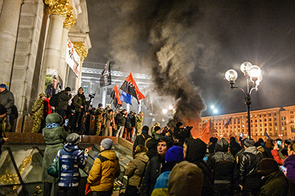 Лидер украинских националистов назвал погром в центре Киева «посылом москалям»