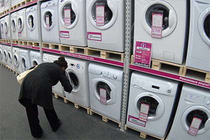 Россия установила рекорд по экспорту стиральных машин