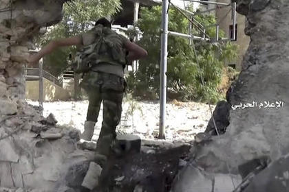 Сирийскую армию обстреляли снарядами с отравляющим газом