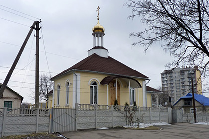 В Днепропетровской области храм УПЦ МП забросали коктейлями Молотова