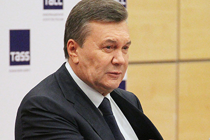 Янукович нашел инициаторов войны на Украине