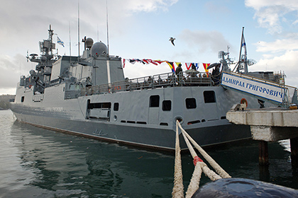 Фрегат «Адмирал Григорович» вернулся из Средиземного моря в Севастополь
