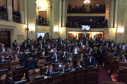 Парламент Колумбии одобрил новое соглашение с РВСК