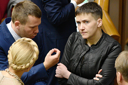 Савченко вышла из партии Тимошенко
