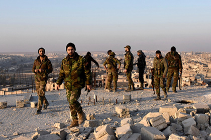 Сирийская армия вернула контроль над брошенной казармой у Пальмиры