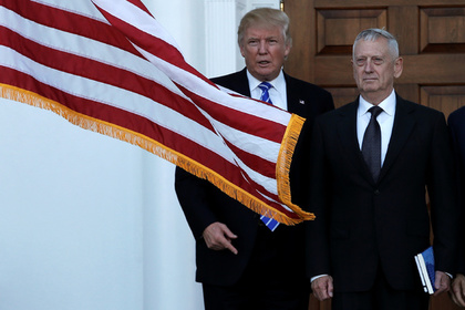 Трамп официально предложил кандидатуру Маттиса на пост главы Пентагона
