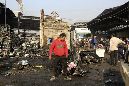 Число жертв двойного теракта в Багдаде превысило 20 человек