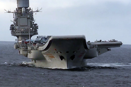 Группу «Адмирала Кузнецова» в Ла-Манше встретили шесть кораблей НАТО