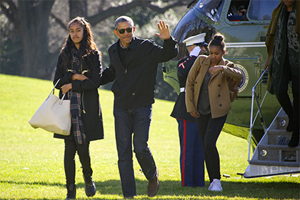 Обама рассказал о жалобах своих дочерей на жизнь в Белом доме