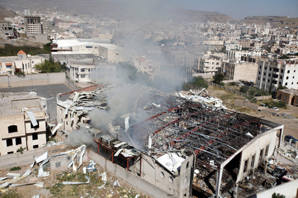 При авиаударе по пригороду столицы Йемена погибли 9 женщин и ребенок