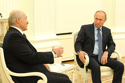 Путин назвал споры между Россией и Белоруссией естественными