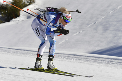 Финская биатлонистка Лаукканен выиграла гонку преследования на этапе КМ