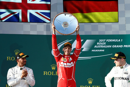 Пилот «Формулы-1» Феттель выиграл Гран-при Австралии