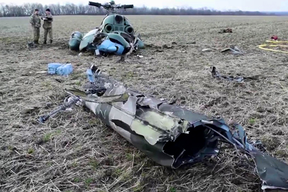 СМИ узнали о стрельбе по вертолету с украинскими военными перед падением
