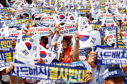 США начали развертывание ПРО в Южной Корее