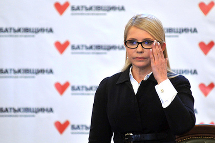 Тимошенко рассказала о внешнем управлении Украиной