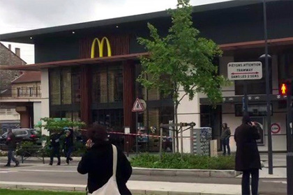 В одном из ресторанов McDonald's во Франции произошел взрыв