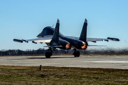 Минобороны получило первую в этом году партию бомбардировщиков Су-34
