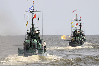 Начались учения Каспийской флотилии в Дагестане и Астрахани
