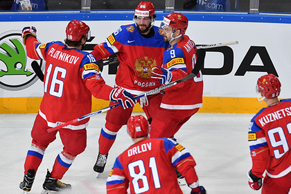 Сборная России разгромила чехов и вышла в полуфинал ЧМ по хоккею