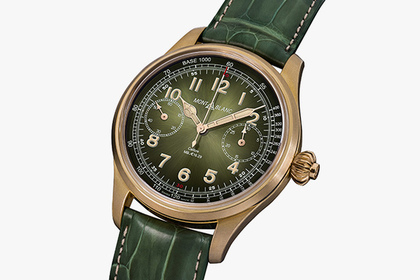 Montblanc предоставил для Only Watch хронограф в бронзовом корпусе