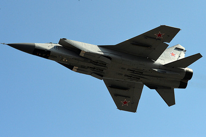 Над Камчаткой МиГ-31 перехватили в стратосфере крылатую ракету-мишень