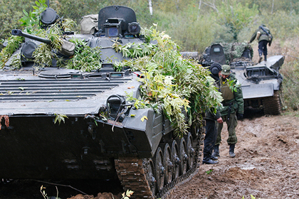 Танкисты в Нижегородской области отработали взятие города «танковой каруселью»