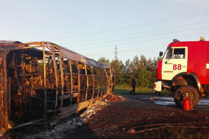 Задержаны водители попавших в ДТП в Татарстане автобуса и грузовика