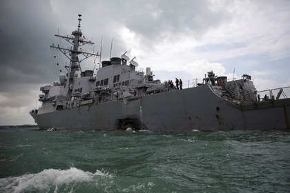 Флот США приостановит все операции из-за инцидента с «Джоном Маккейном»