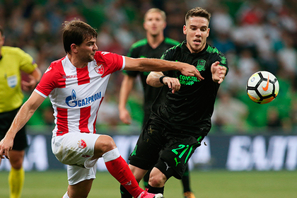 «Краснодар» обыграл «Црвену Звезду» в матче квалификации Лиги Европы