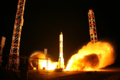 Россия запустила с Байконура в космос военный спутник