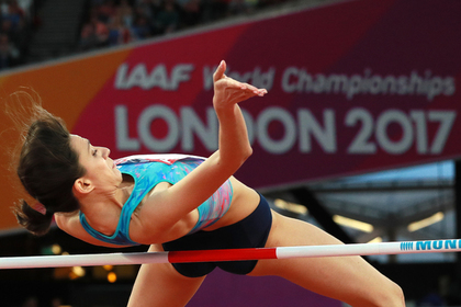 Россиянка Ласицкене выиграла золото чемпионата мира в прыжках в высоту
