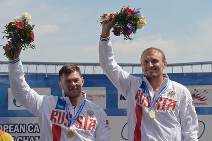 Российские гребцы Мелантьев и Штыль завоевали золото на чемпионате мира