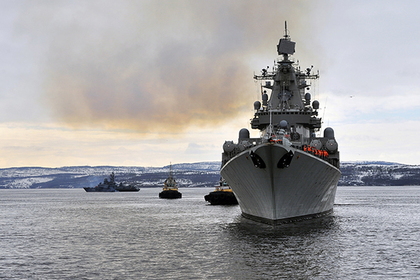 Северный флот провел учения по обороне промышленности на Таймыре