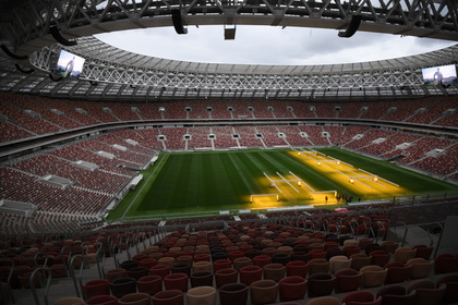 Путин на обновленных «Лужниках» открыл тур Кубка чемпионата мира