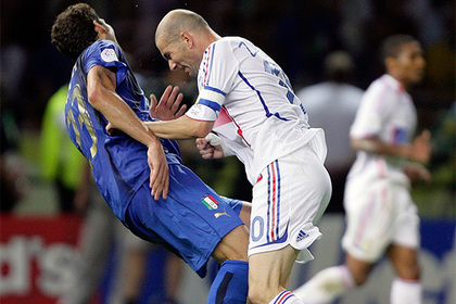 Зидан рассказал о сожалении за удар Матерацци головой в финале ЧМ-2006