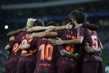 «Барселона» разгромила «Лас-Пальмас» в матче на пустом стадионе