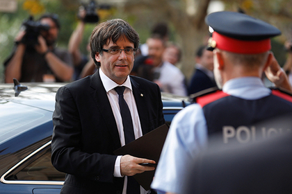 Испанские власти приготовились к аресту главы Каталонии