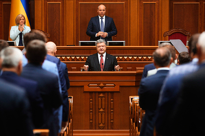 Рада поддержала закон о «реинтеграции» Донбасса и признании России агрессором