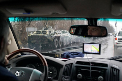 ОБСЕ сообщила о наступлении бронетехники из Донецка на Луганск