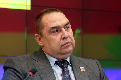 Плотницкий связал захват центра Луганска с отставкой главы МВД
