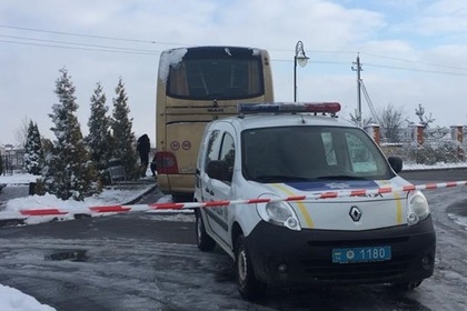 Перевозивший польских туристов автобус подорвали под Львовом