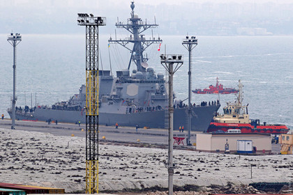 Американский эсминец с ракетами Tomahawk пришел в Одессу