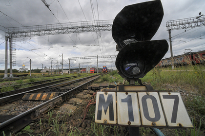 На Украине похитили железную дорогу