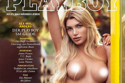 Playboy впервые поместил на обложку полуголого трансгендера