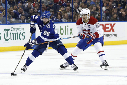 Россиянин Кучеров признан одной из звезд года в НХЛ