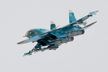 Российский Су-34 перехватили над Балтикой