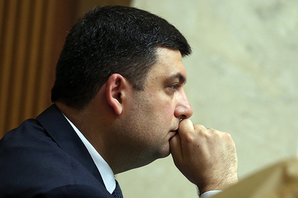 Киевляне заплевали украинского премьера и спикера Верховной Рады