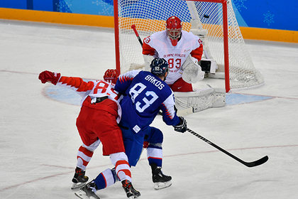 Российские хоккеисты проиграли словакам в первом матче на Олимпиаде